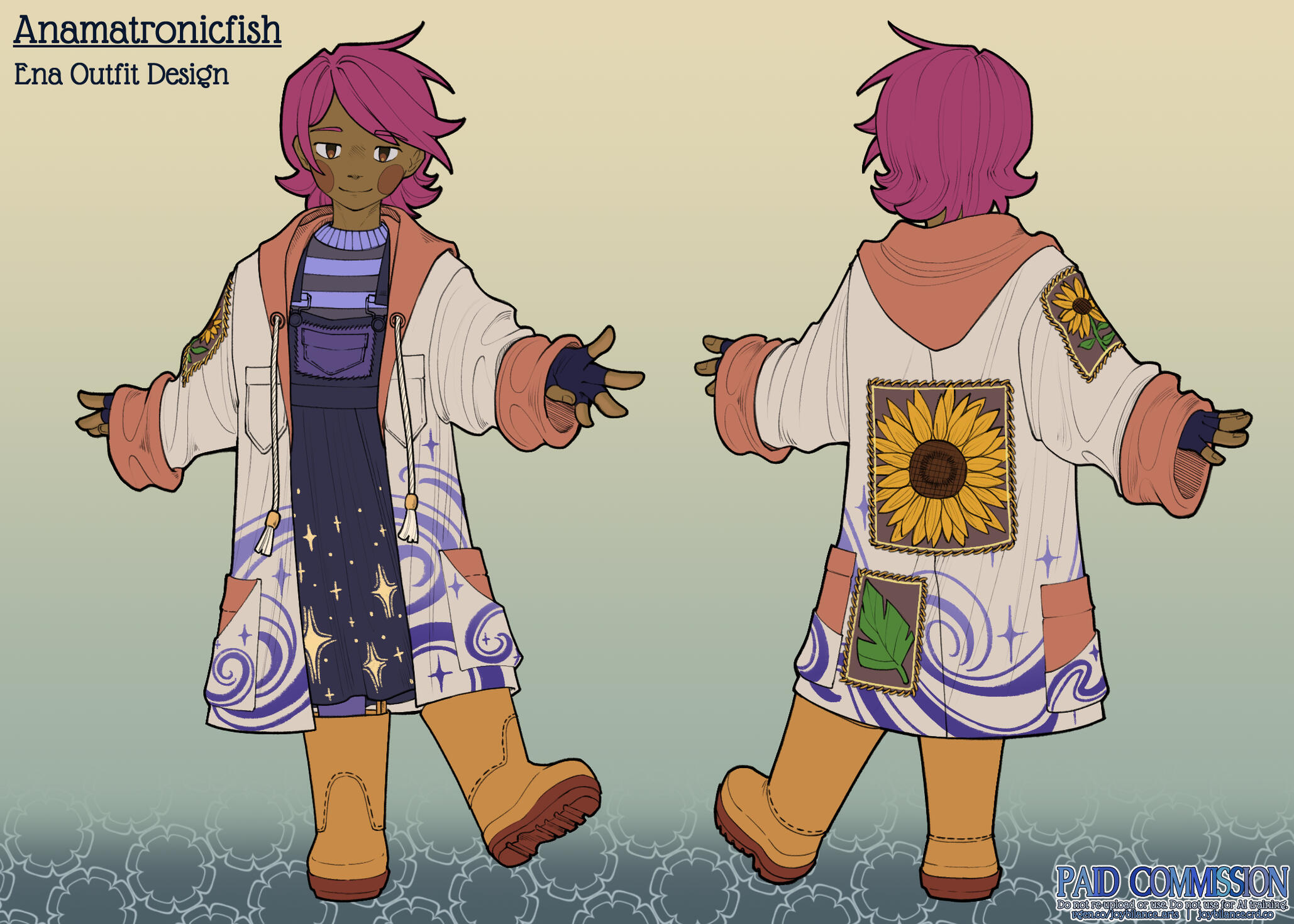 Ena | Outfit Design Sheet