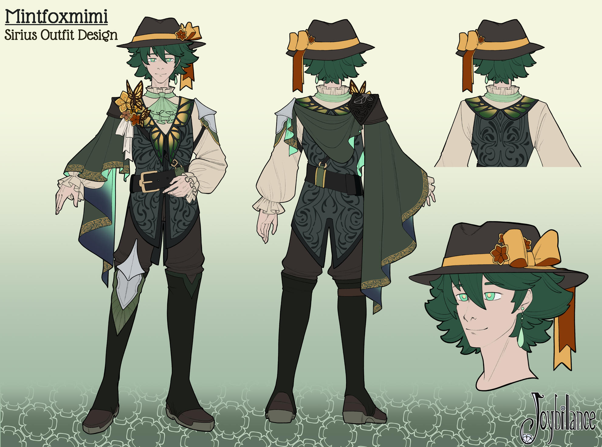 Sirius | Outfit Design Sheet