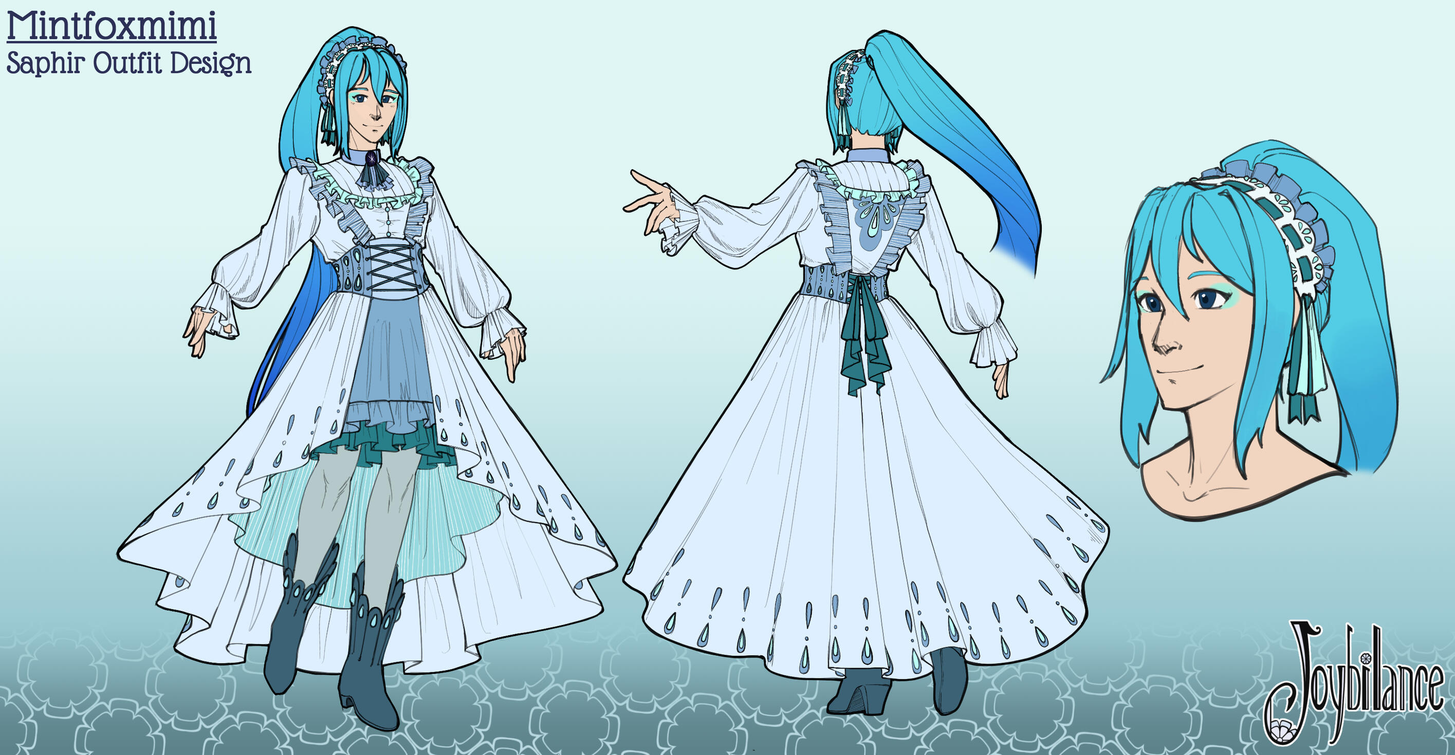 Saphir | Outfit Design Sheet