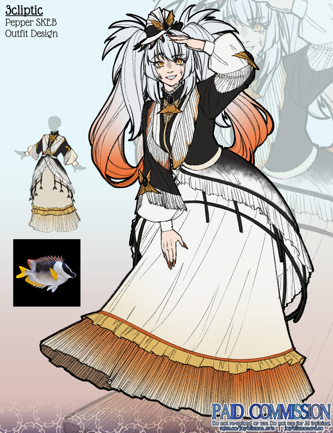 Pepper | SKEB Magnificent Foxface Rabbitfish Outfit