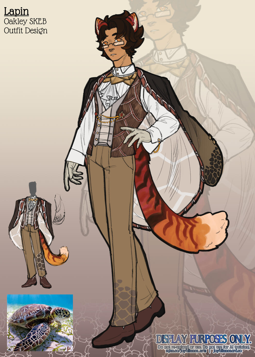 Oakley | SKEB Sea Turtle Outfit