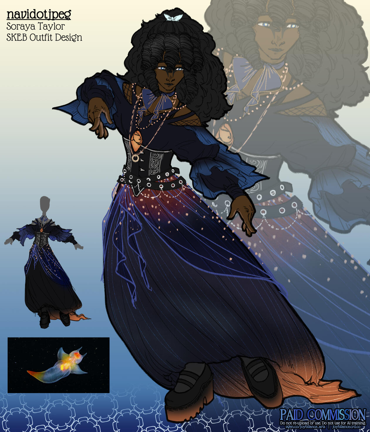 Soraya | SKEB Sea Angel Outfit