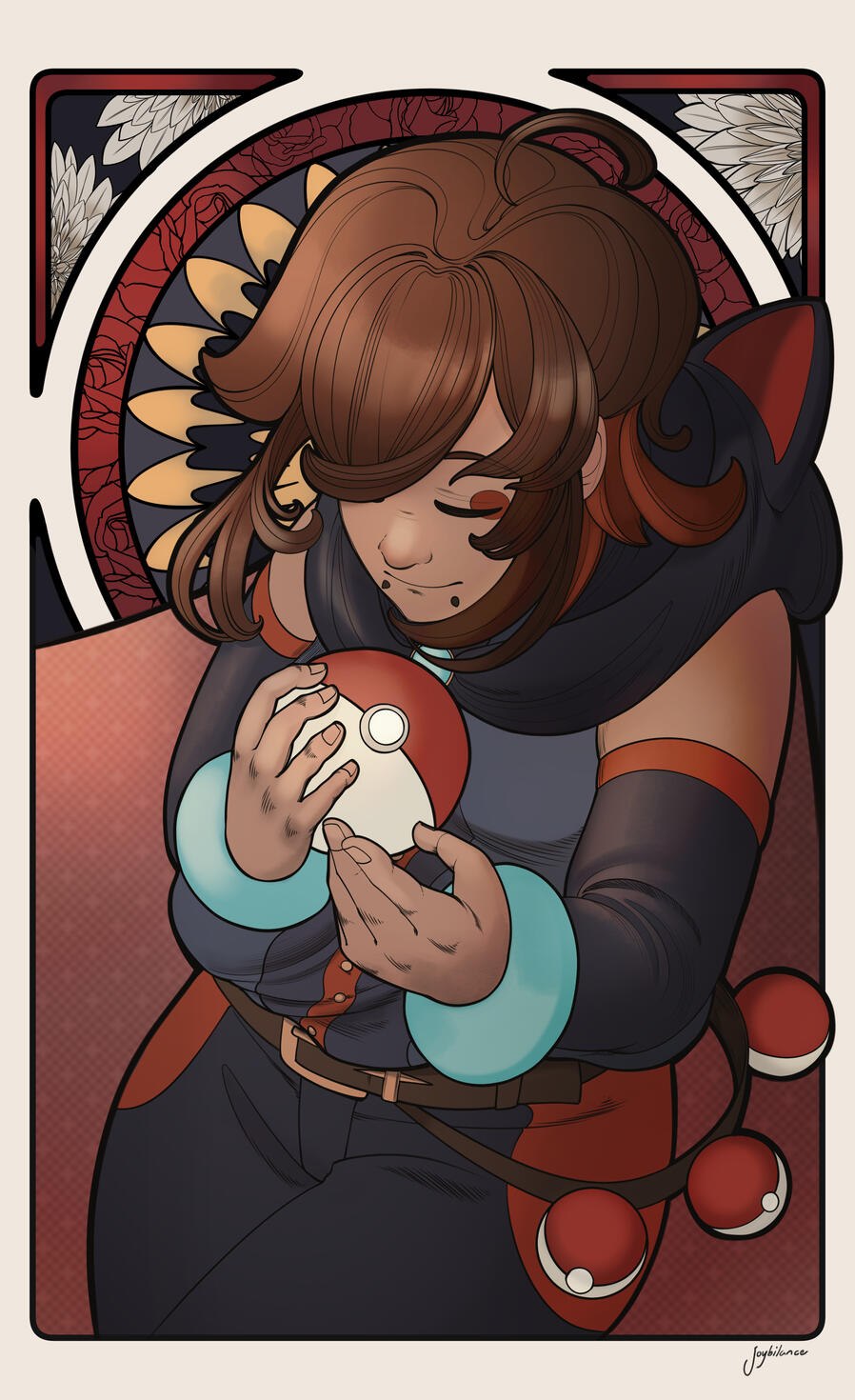 Ace | Art Nouveau Half-Body