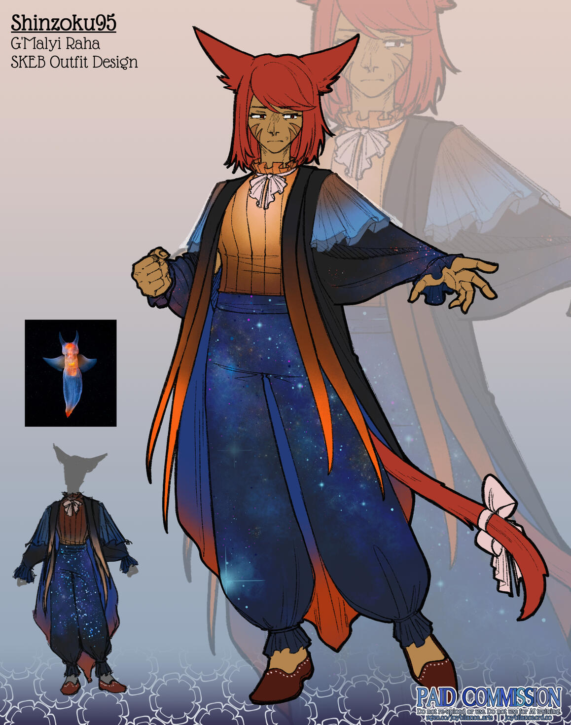 G'Malyi Raha | SKEB Sea Angel Outfit