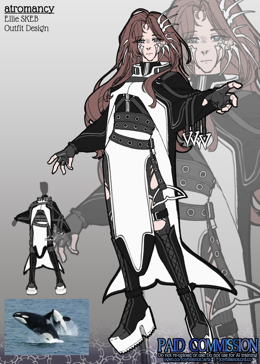 Ellie | SKEB Orca Outfit