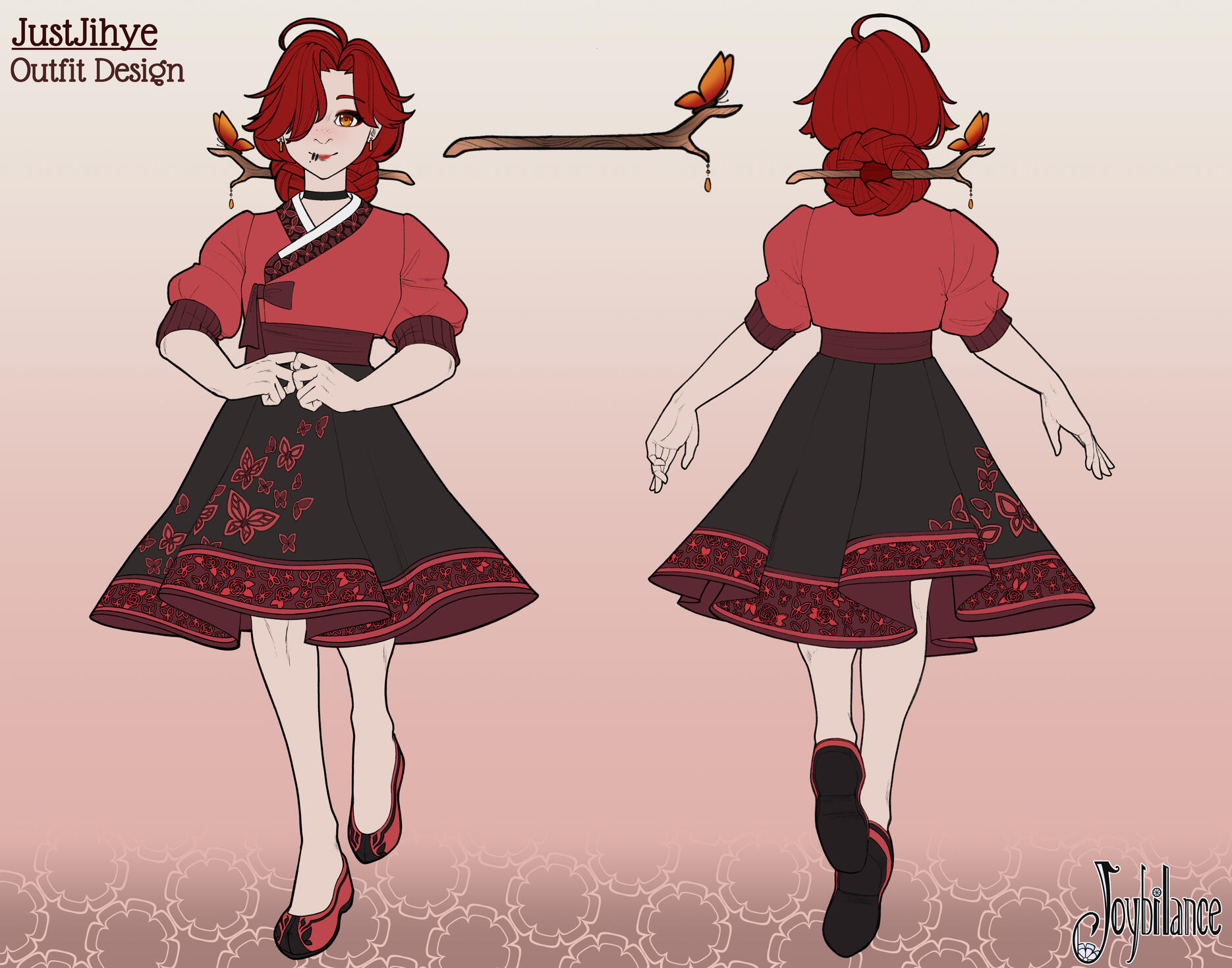 Just Jihye | Outfit Design Sheet
