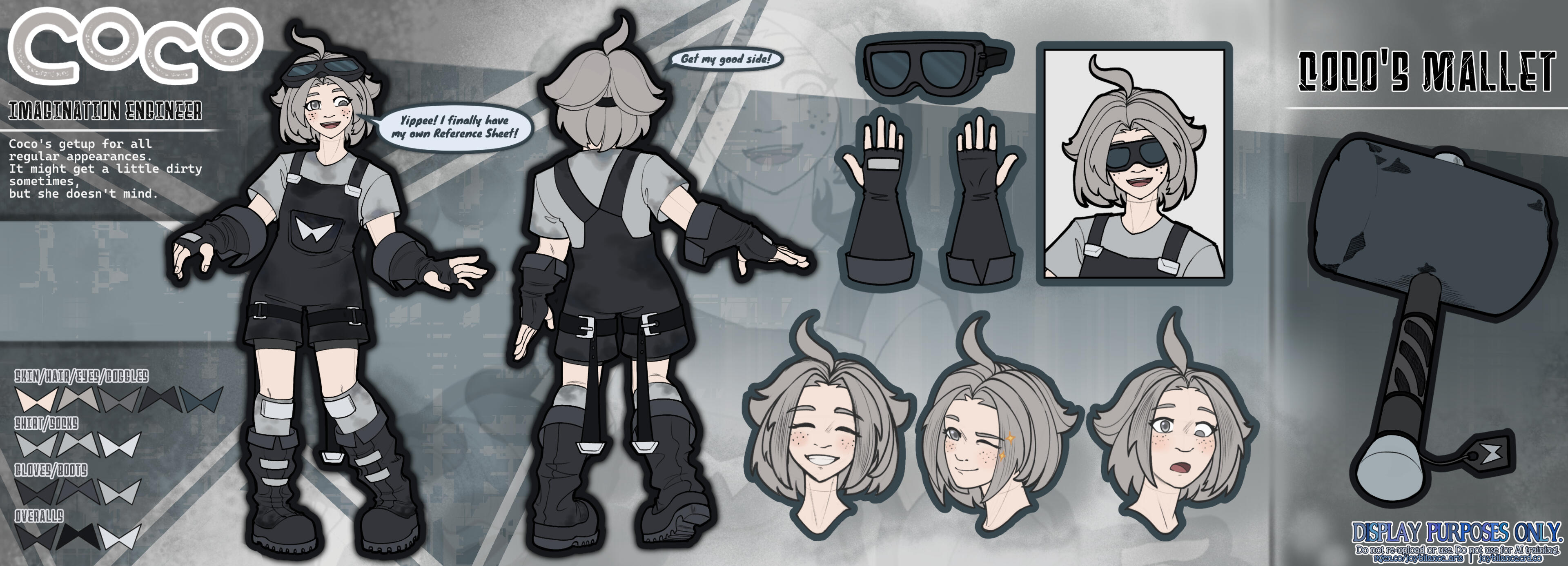 Coco | Reference Sheet