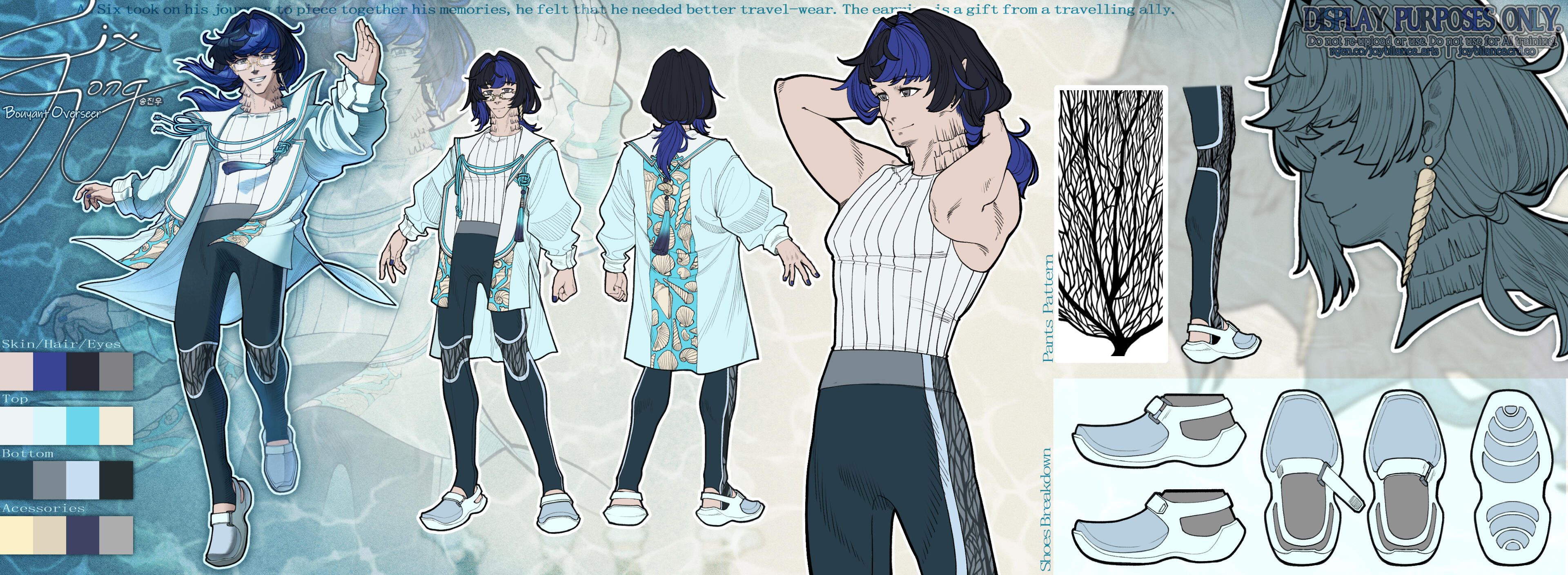 Six Song | "Bouyan Overseer" Reference Sheet