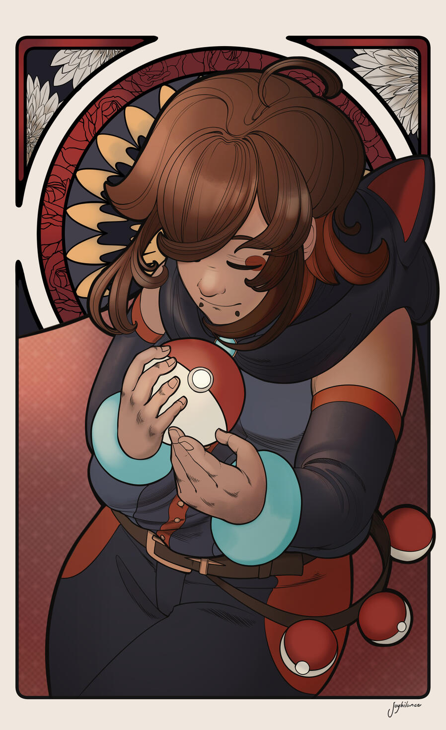 Ace | Art Nouveau Half-Body