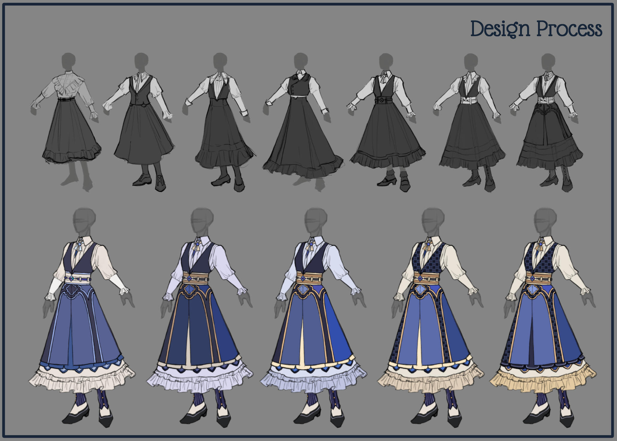 Six Song | "Abyssal Spirit" Form (Coat Alt)